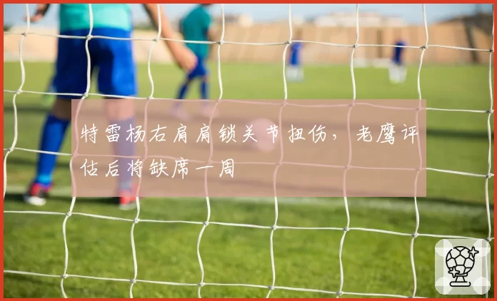 特雷杨右肩肩锁关节扭伤，老鹰评估后将缺席一周